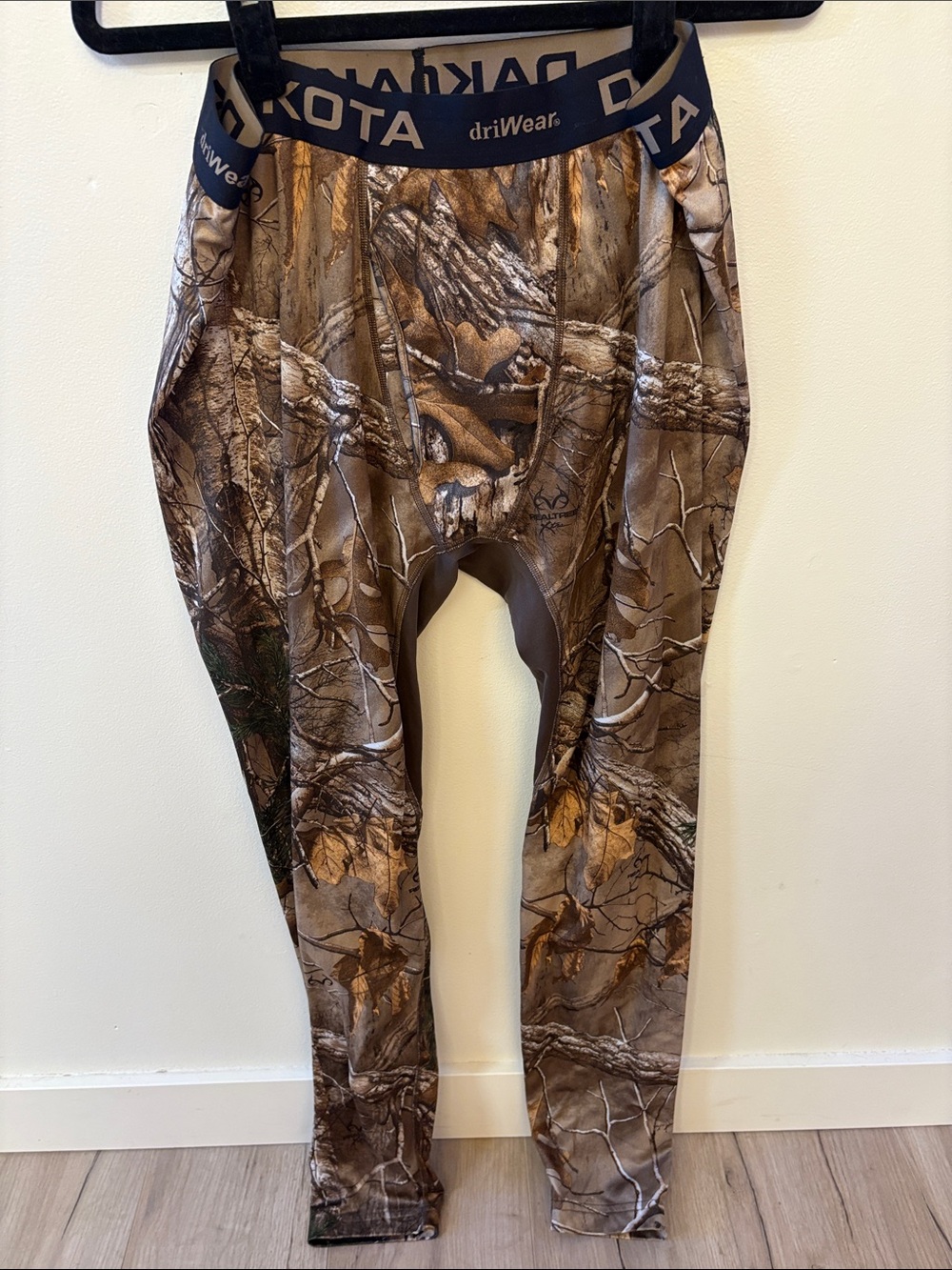 Dakota WorkPro series Men's Camo Thermal baselayer Pants - Brown Realtree Print